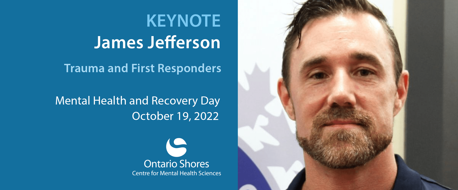 Keynote James Jefferson, Trauma and First Responders